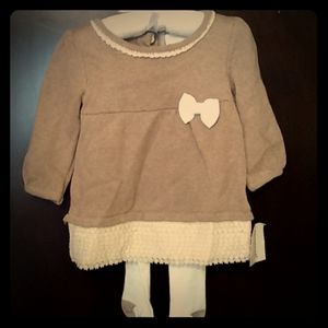 3 piece winter sweater dress set